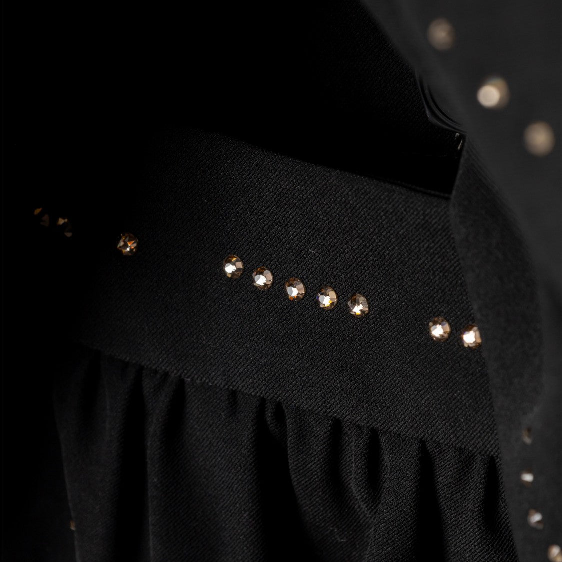 Viktor & Rolf Fitted Black Midi Dress
