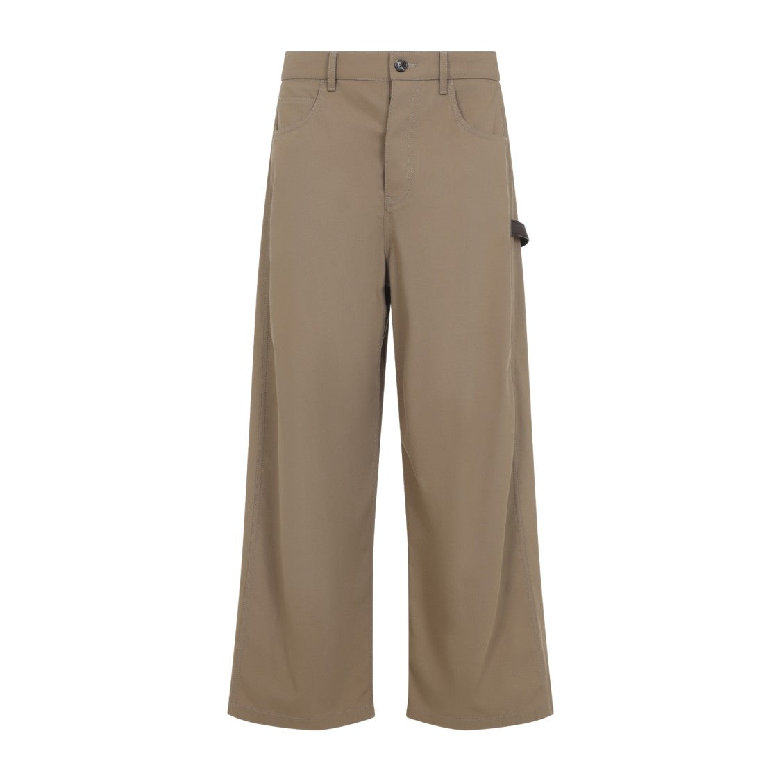 Loewe Carpenter Beige Cotton Pants