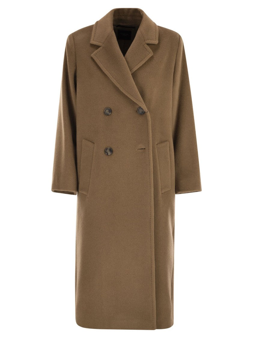 Max Mara Zufolo - Double-Breasted Coat In Wool And Alpaca