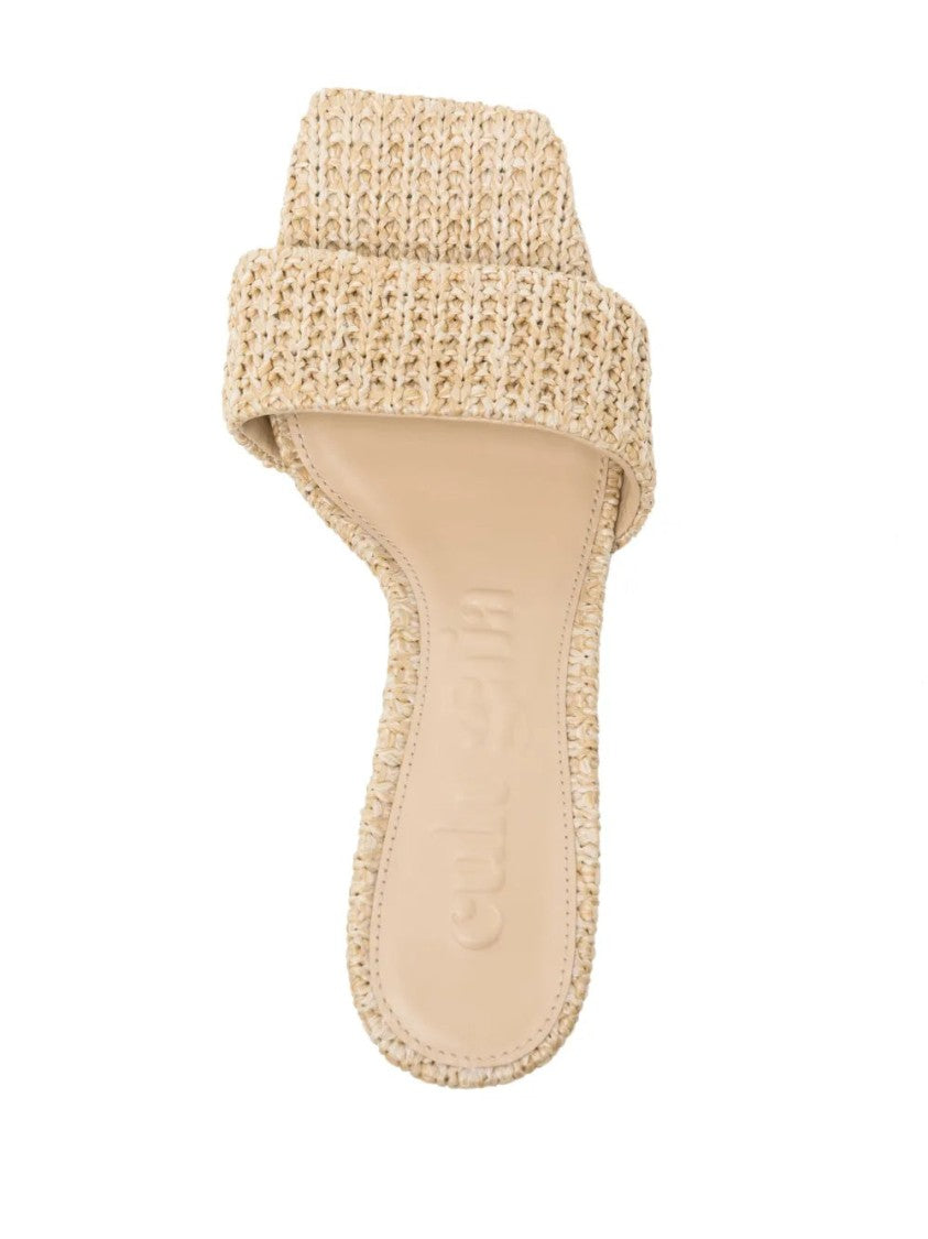 Cult Gaia Ada 50Mm Woven Mules