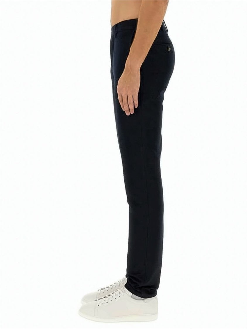 Brunello Cucinelli Tailored Black Suit Pants With Design