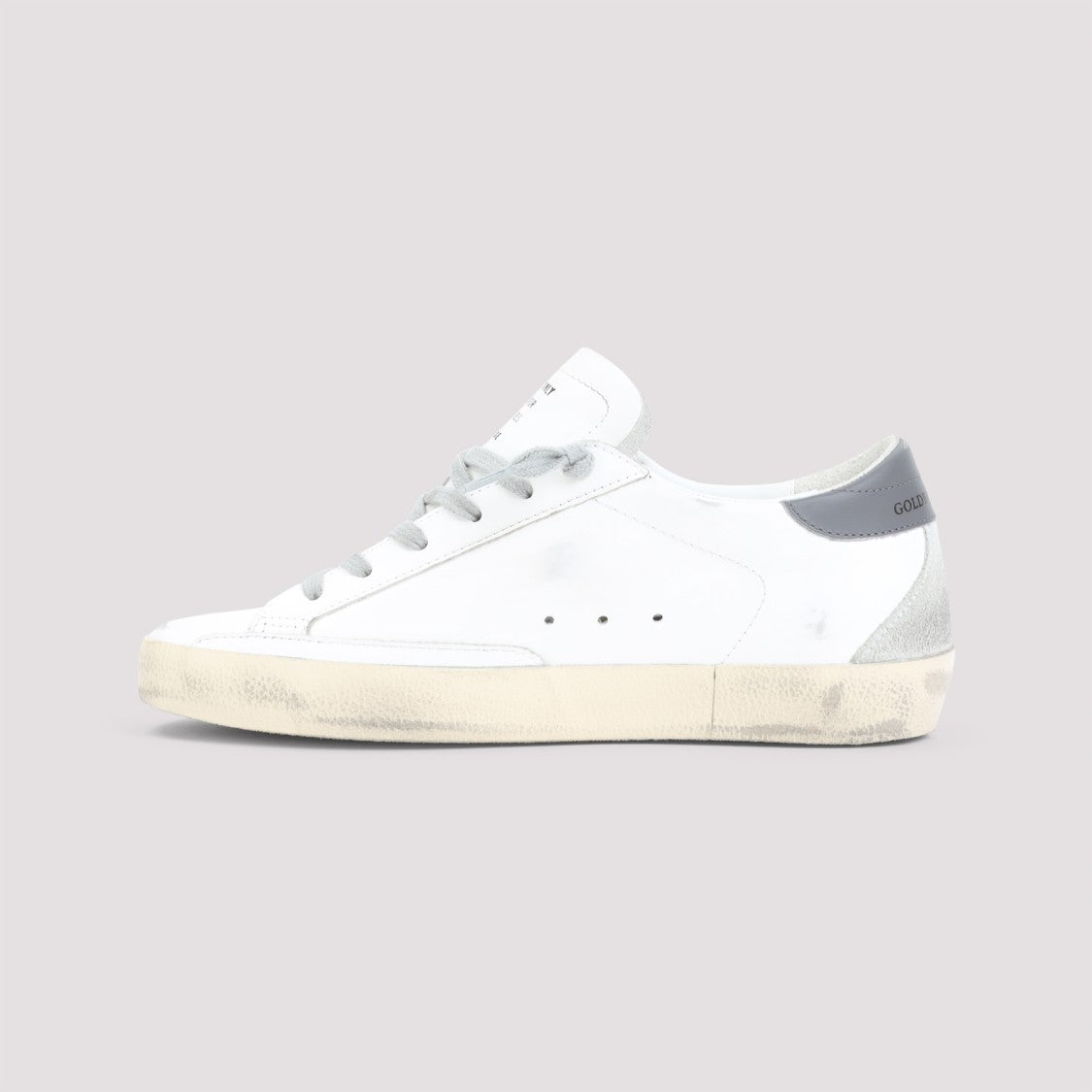Golden Goose Low-Top Sneakers With Vintage Distressed Finish