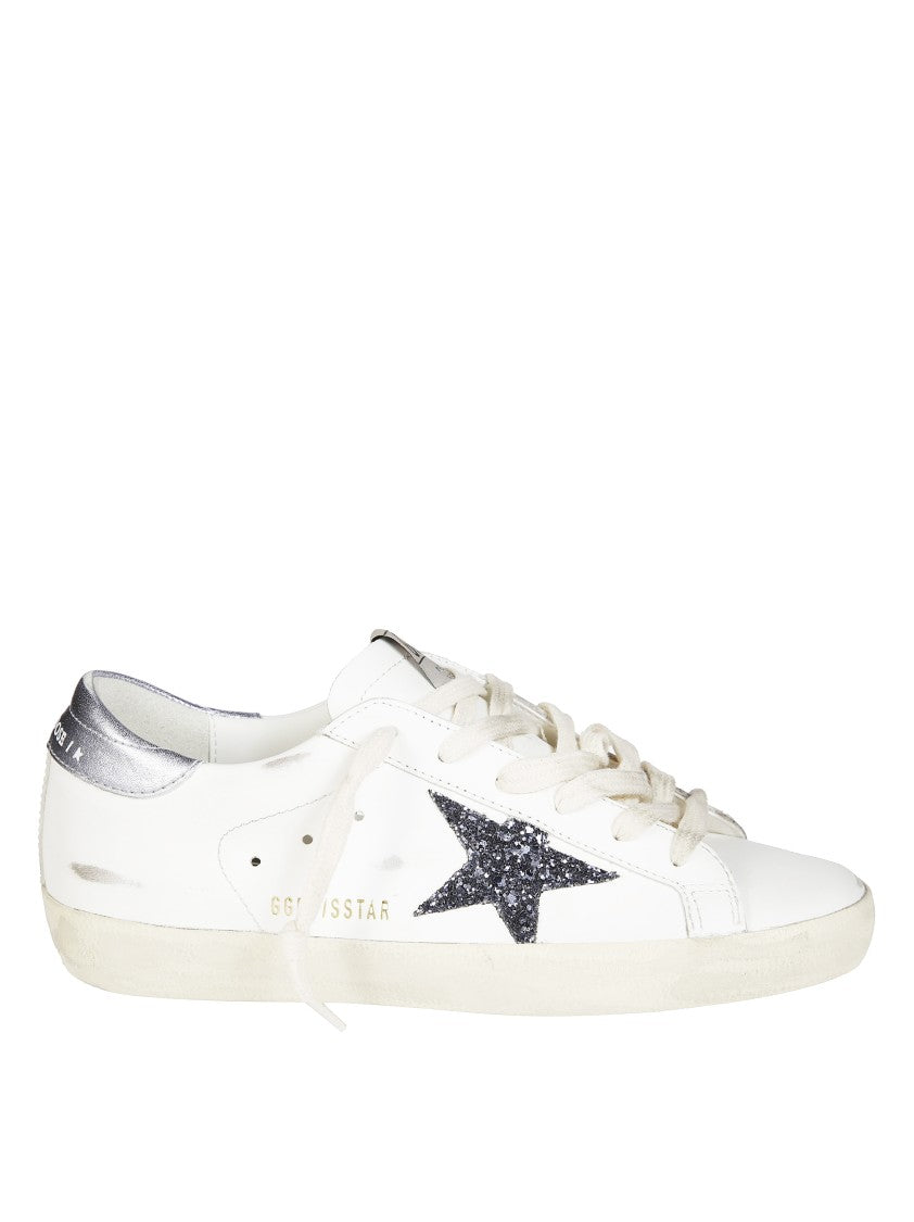 Golden Goose Low-Top White Leather Sneakers