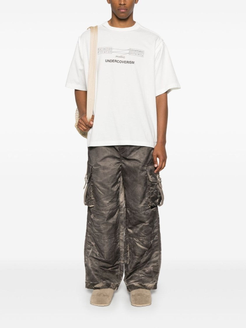 Undercover Relaxed-Fit Graphic Print T-Shirt With Crew Neck
