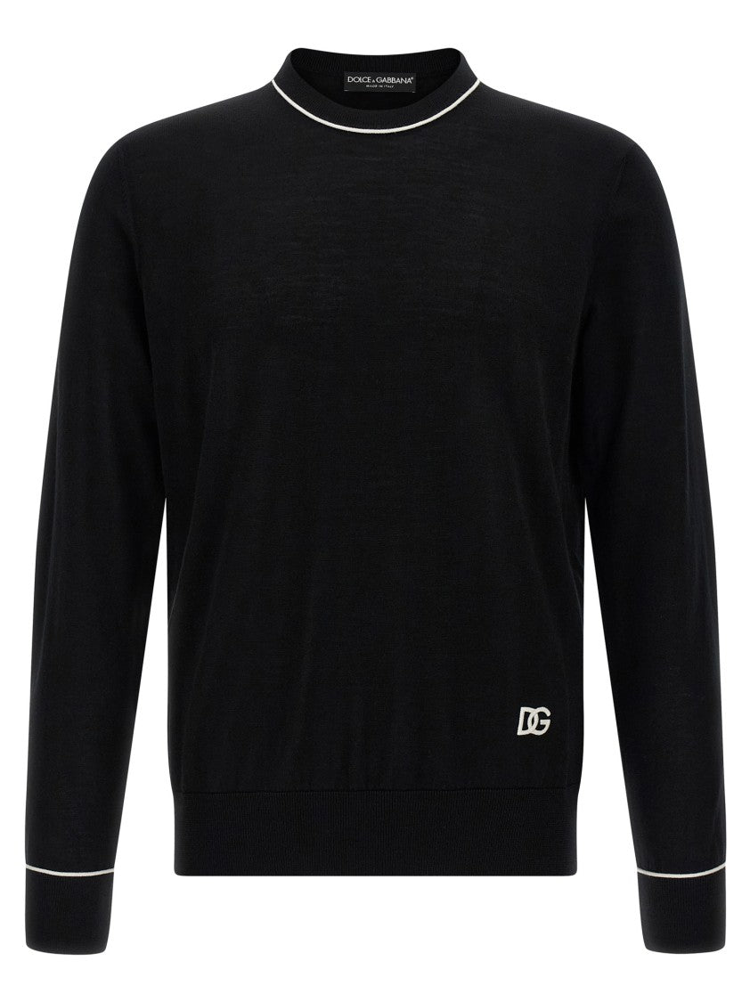 Dolce & Gabbana Fine Wool Crewneck Sweater