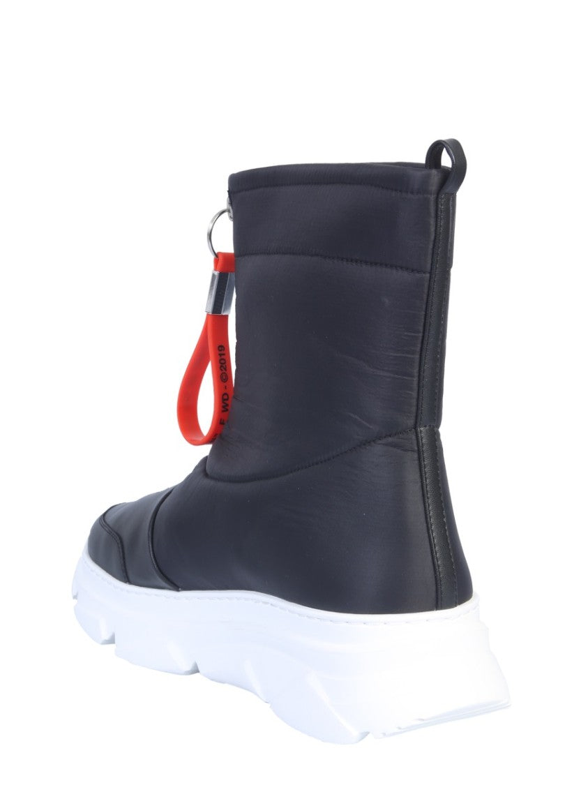 Forward Black Leather Boots