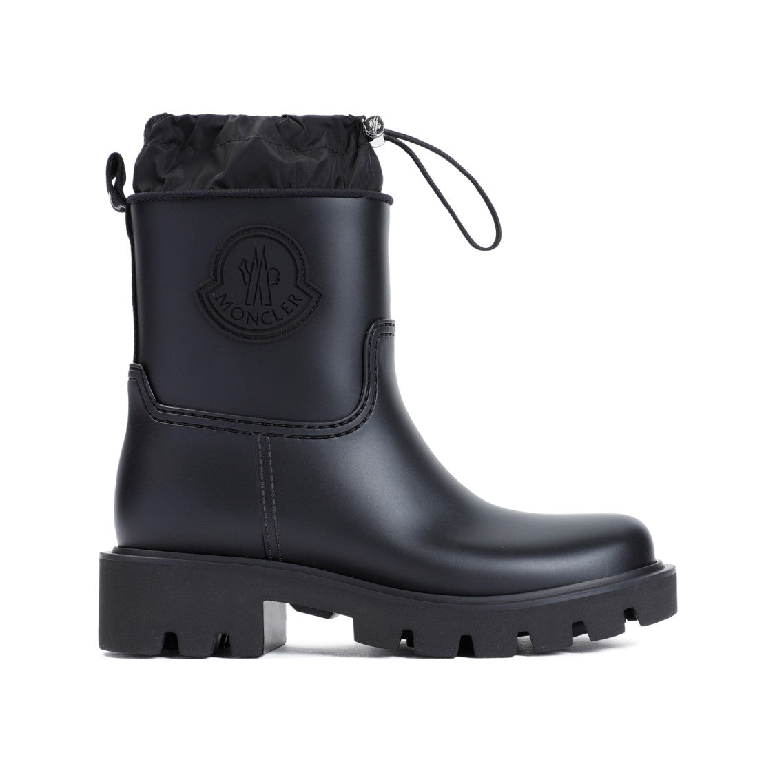 Moncler Kickstream Black Pvc Boots