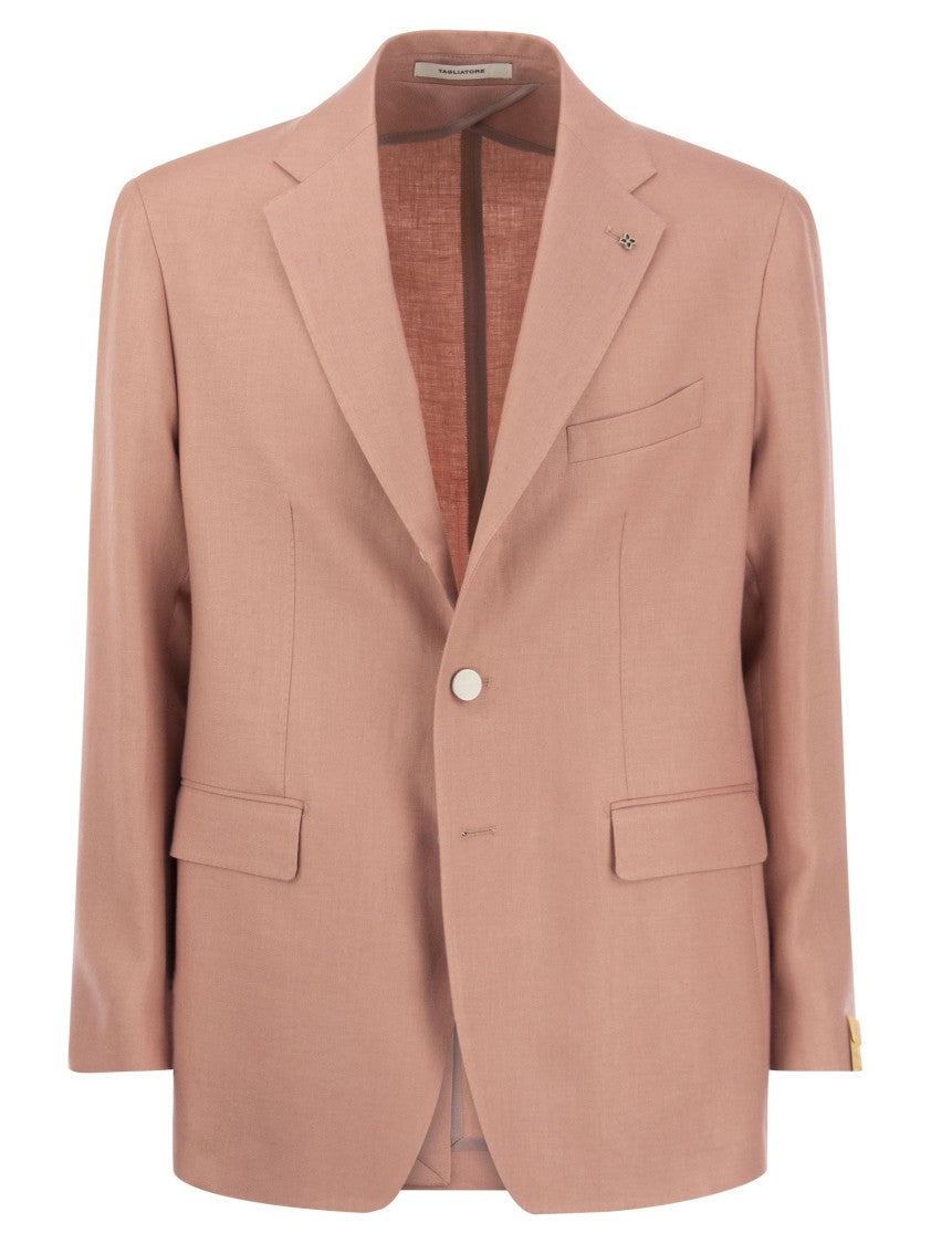 Tagliatore Two-Button Wool Jacket