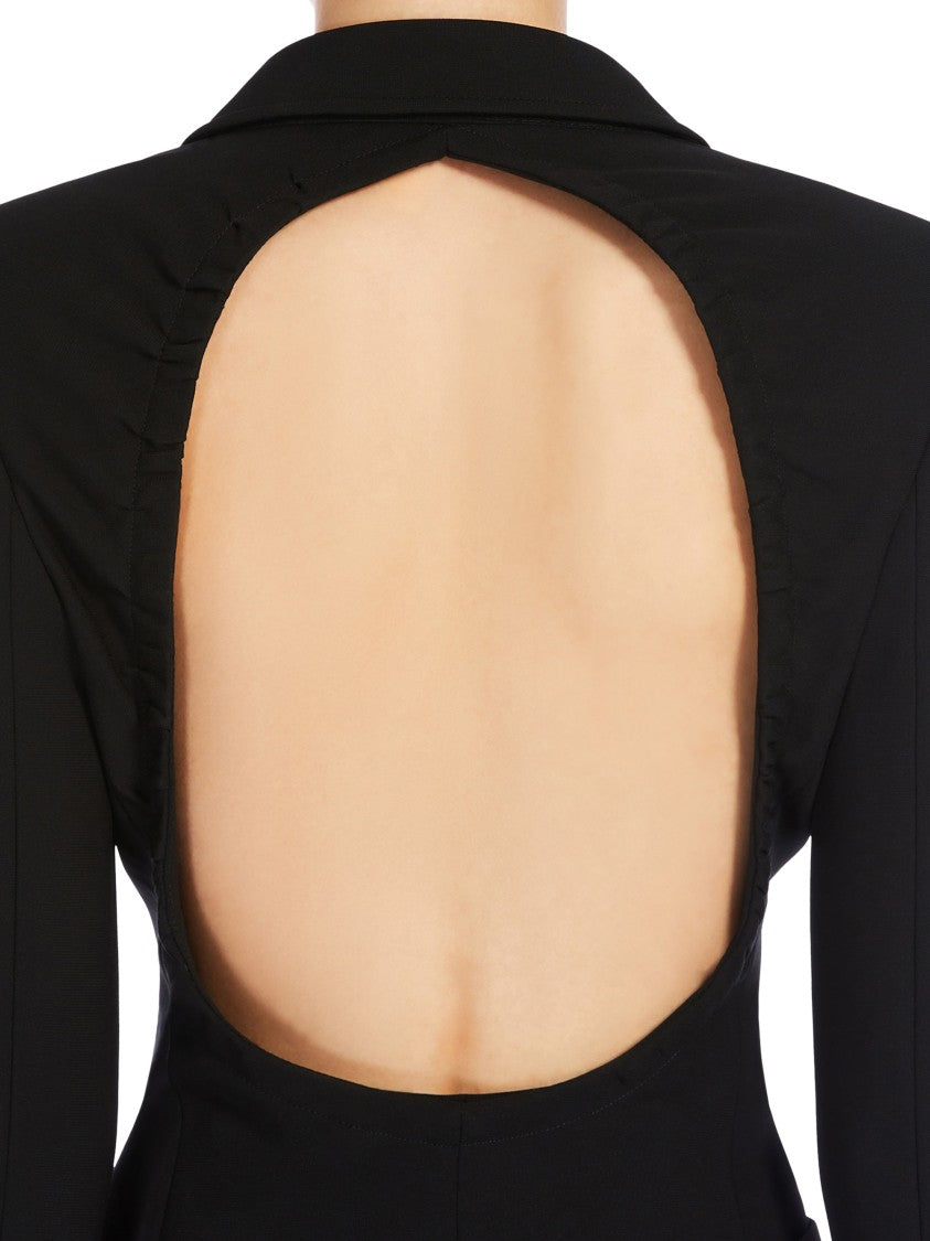 Max Mara Tailored Black Jacket With Classic Lapel