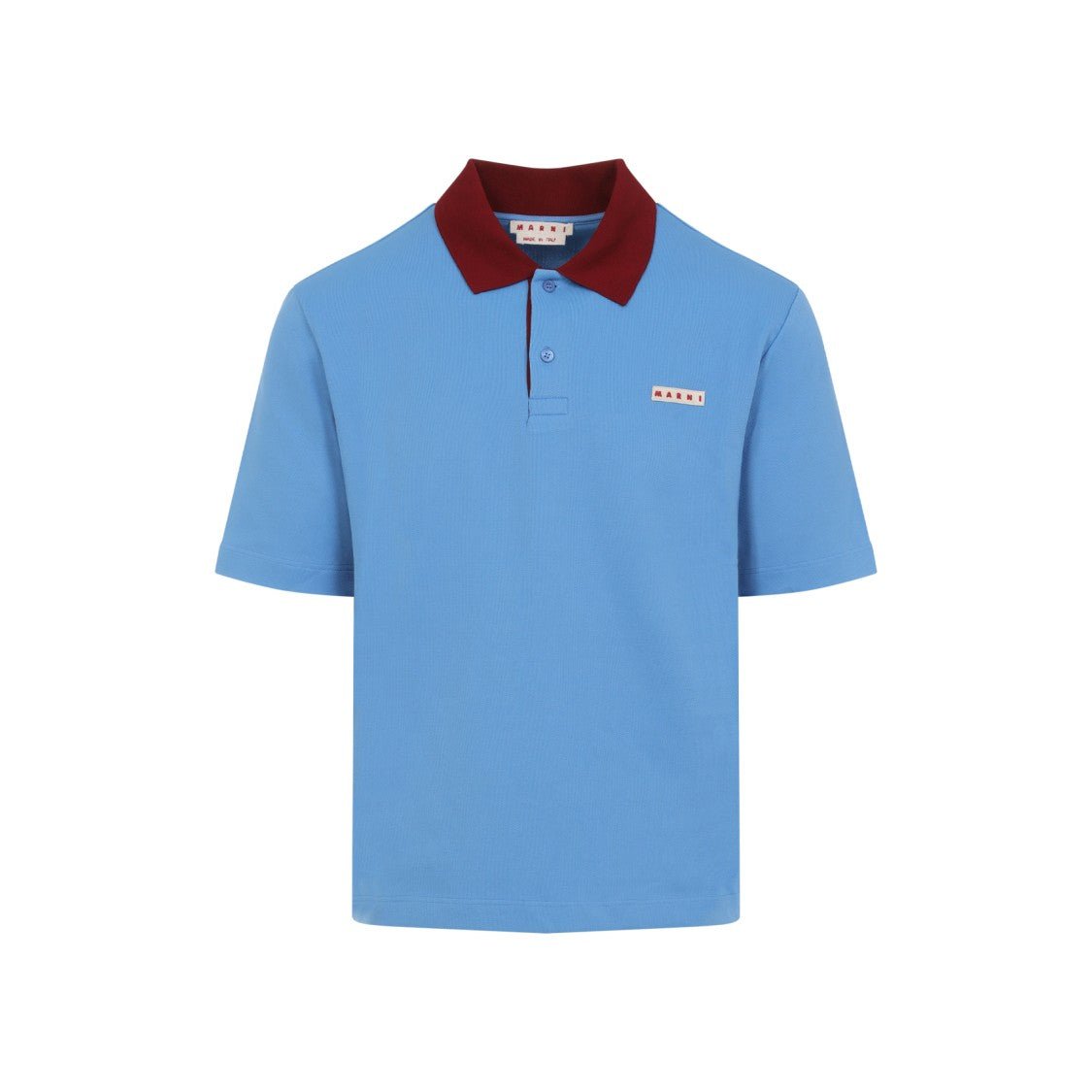 Marni Classic Light Blue Polo Shirt