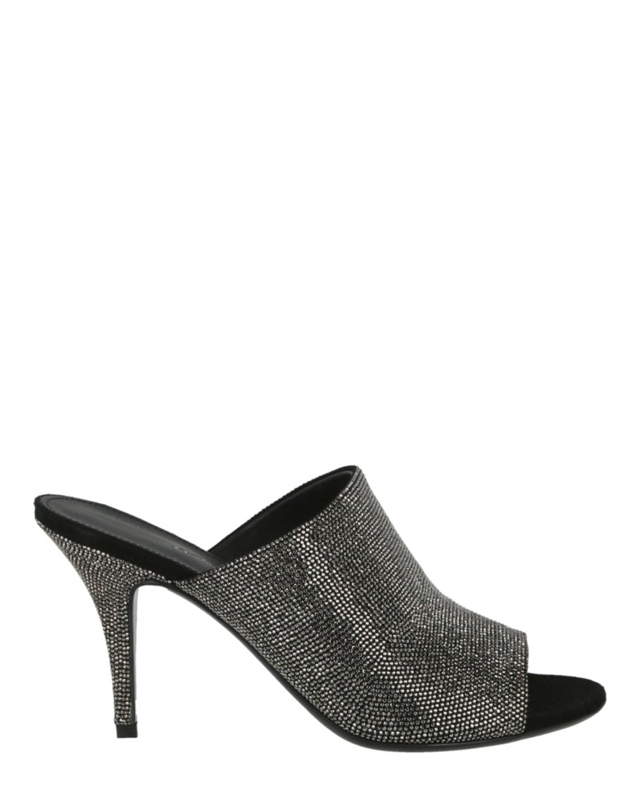 Ferragamo Janine Crystal Heel Sandals