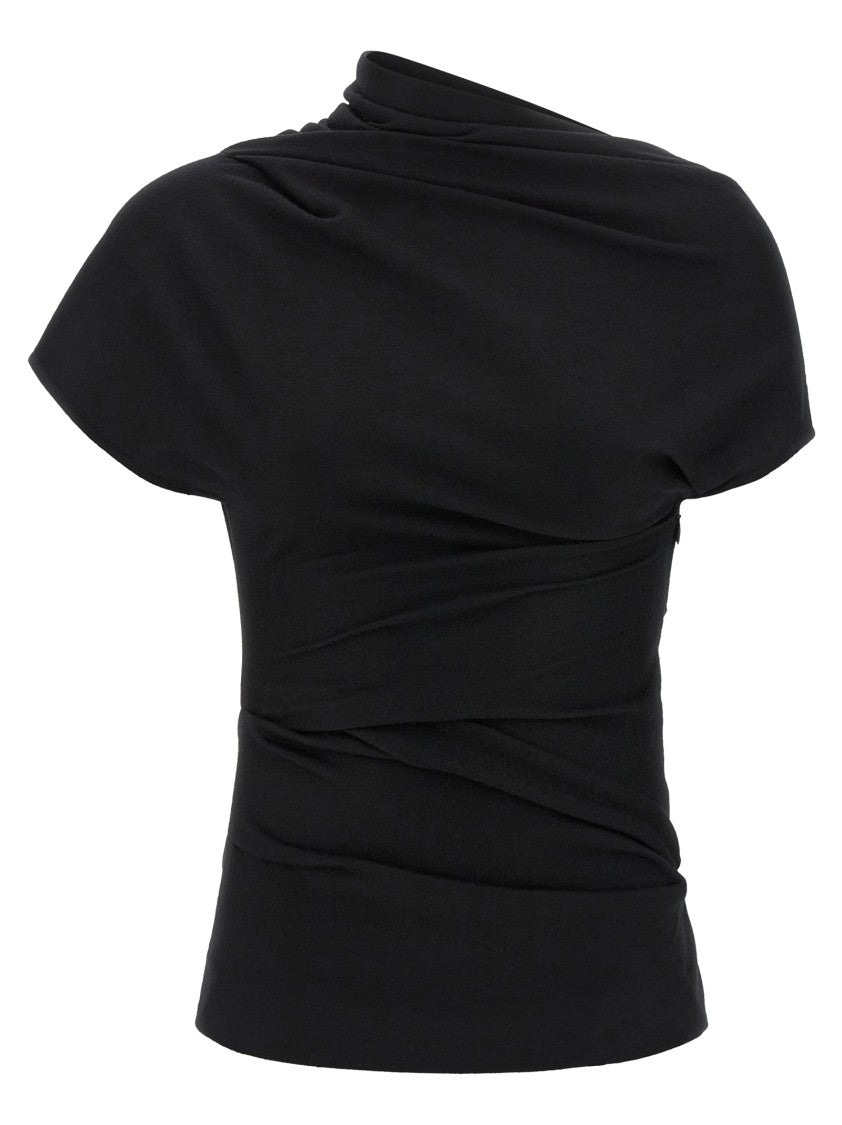 Entire Studios Slim Fit Stretch Wool Top