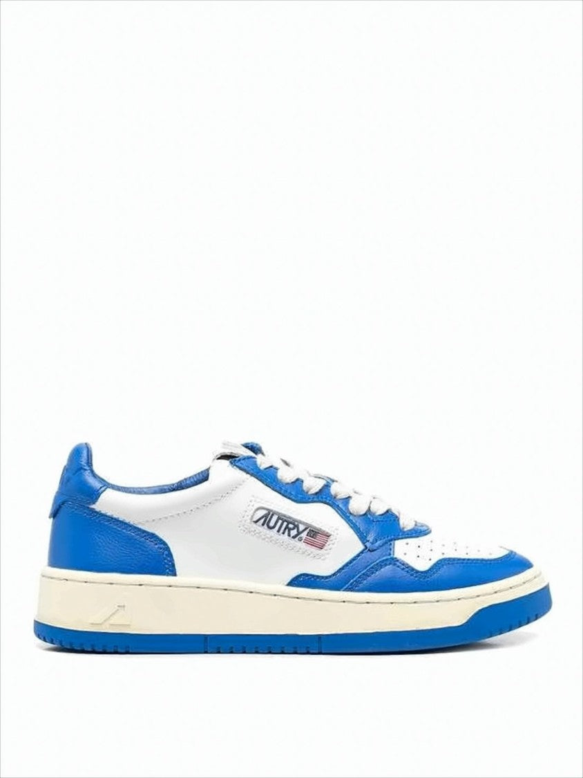Autry Low-Top Sneakers With Classic Silhouette And Vibrant Overlays