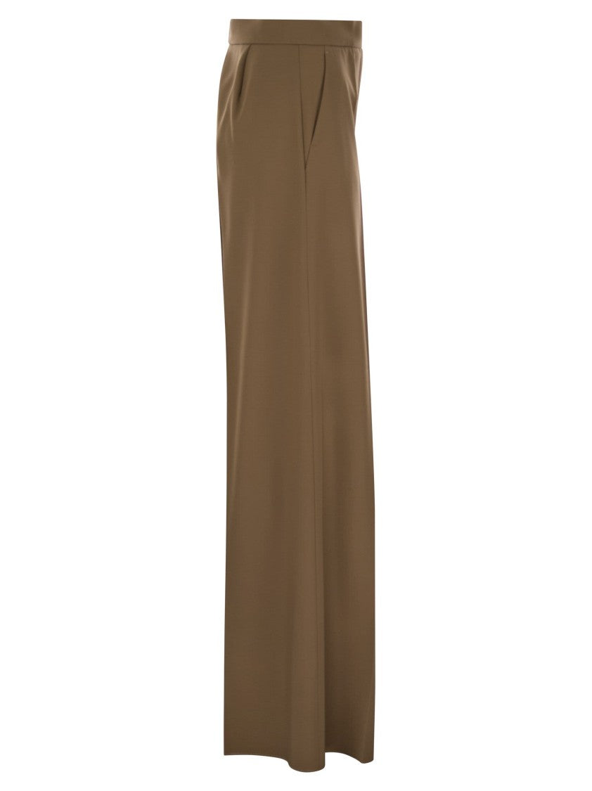 Max Mara Ninfa - Wool Gabardine Trousers