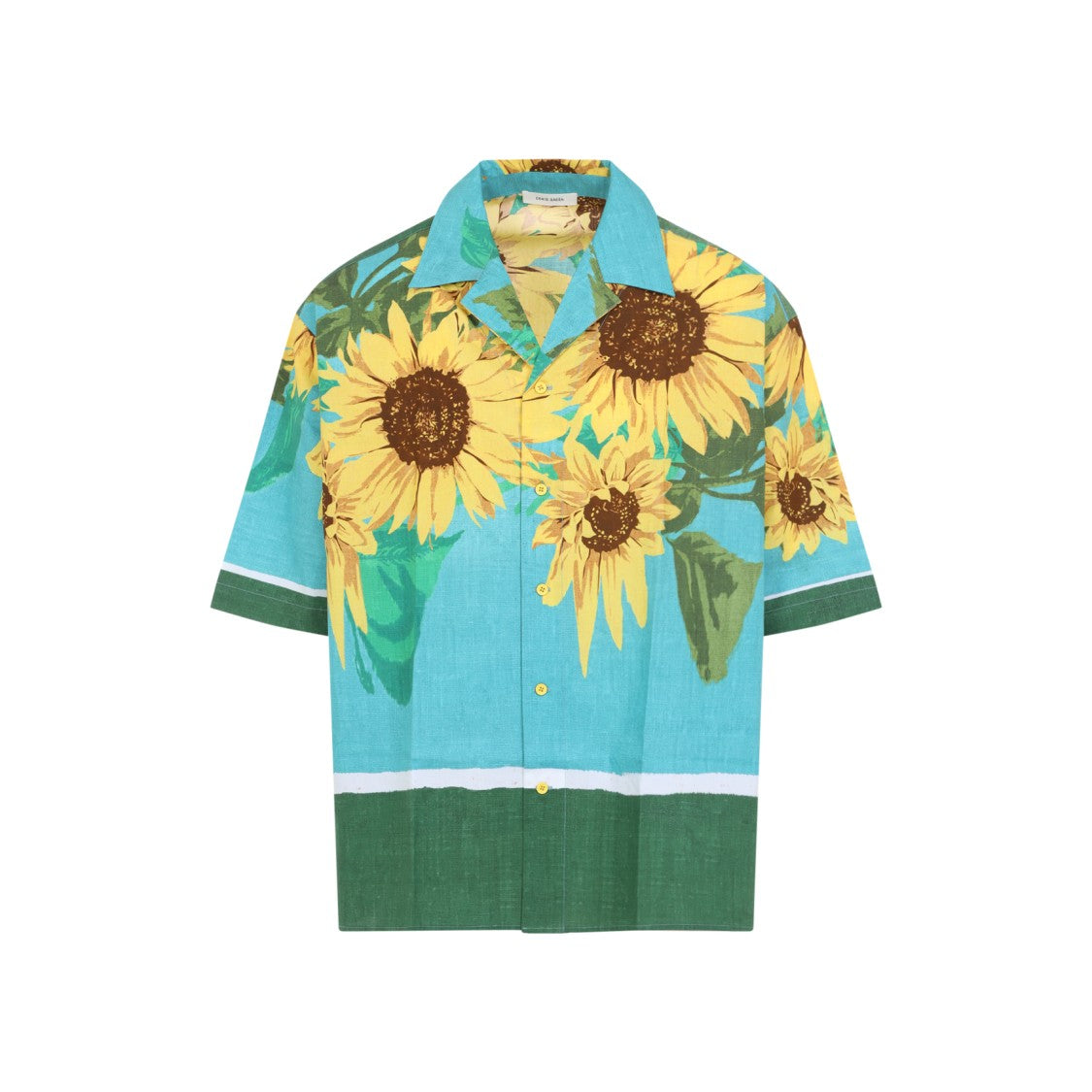 Craig Green Towel Green Cotton Shirt