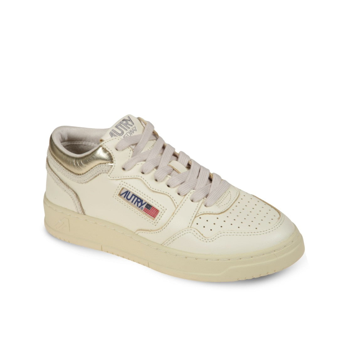 Autry Gold Med-Way Sneakers