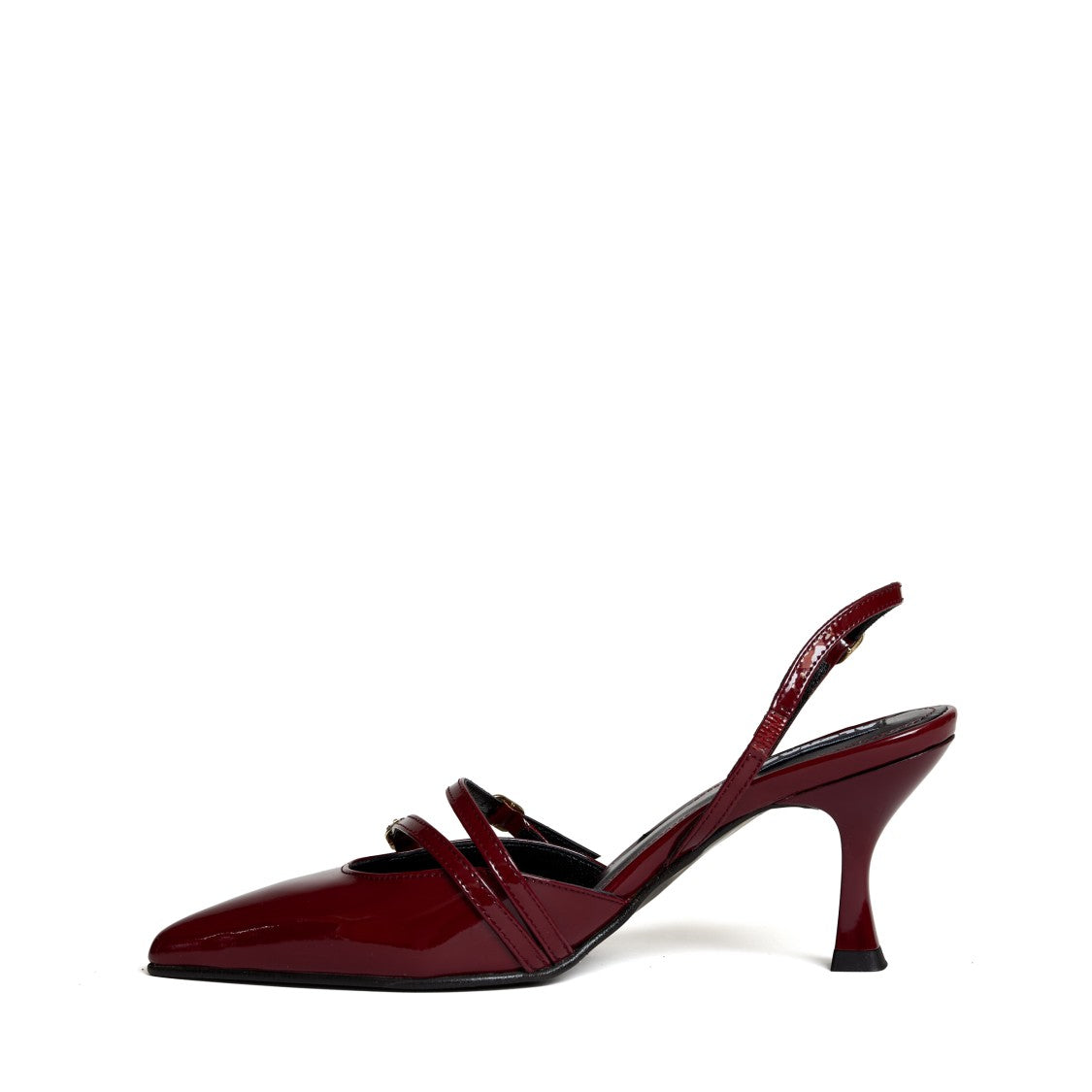 Alohas Joelle Onix Leather Pumps