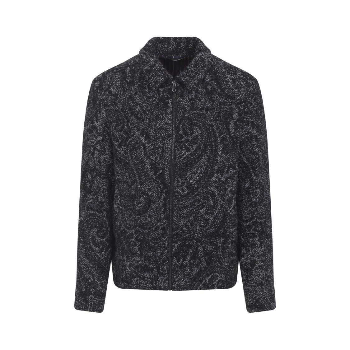 Etro Shirt Collar Bomber Jacket