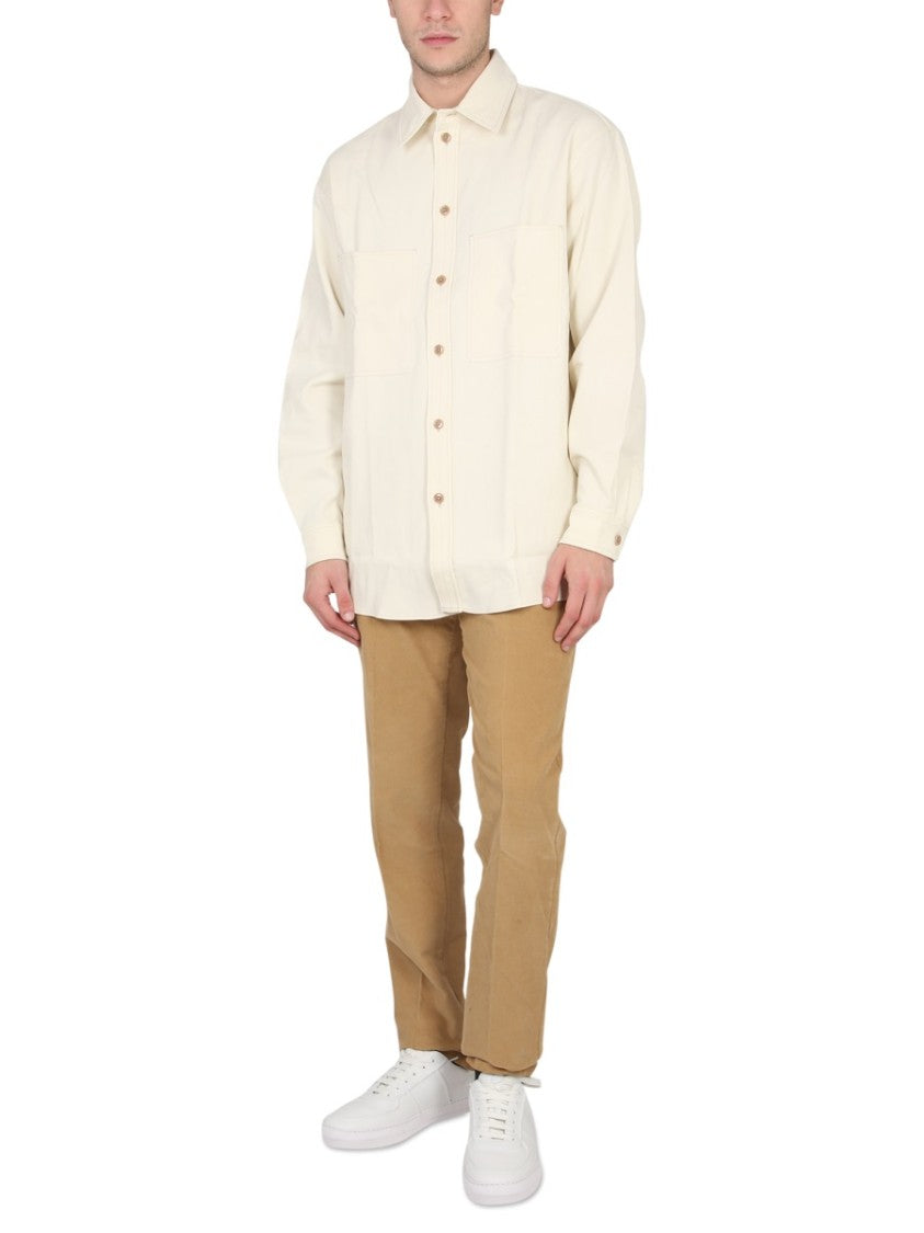 Pt Torino Tailored Beige Slim Fit Pants
