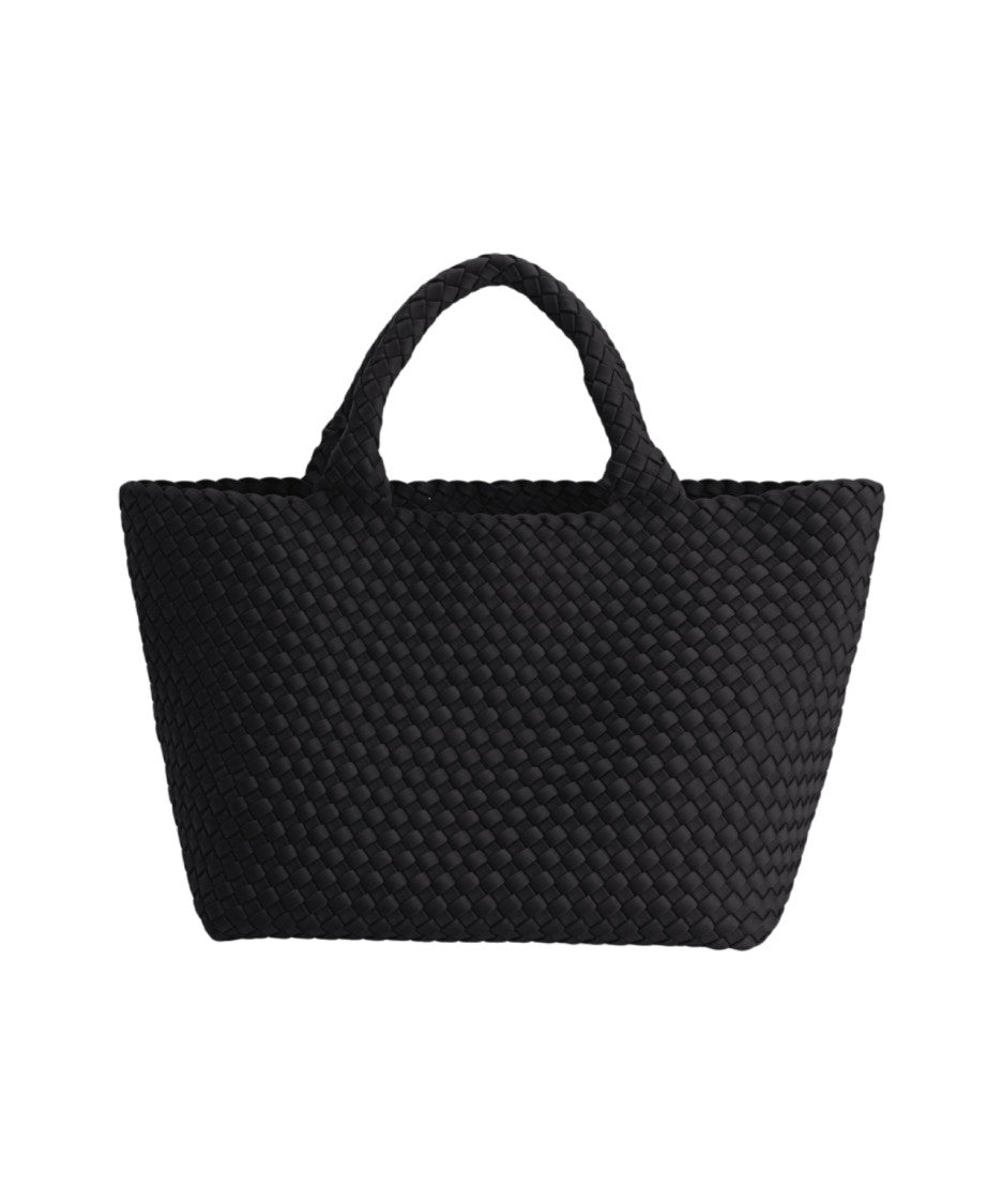 Marrea Woven Neoprene Handbag With Structured Silhouette