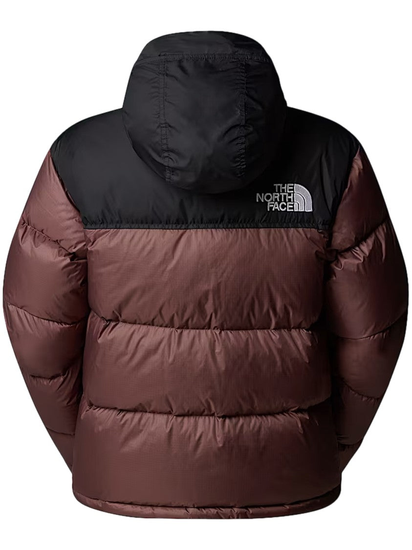 The North Face Puffy Insulated Retro Nupste Jacket With High Collar