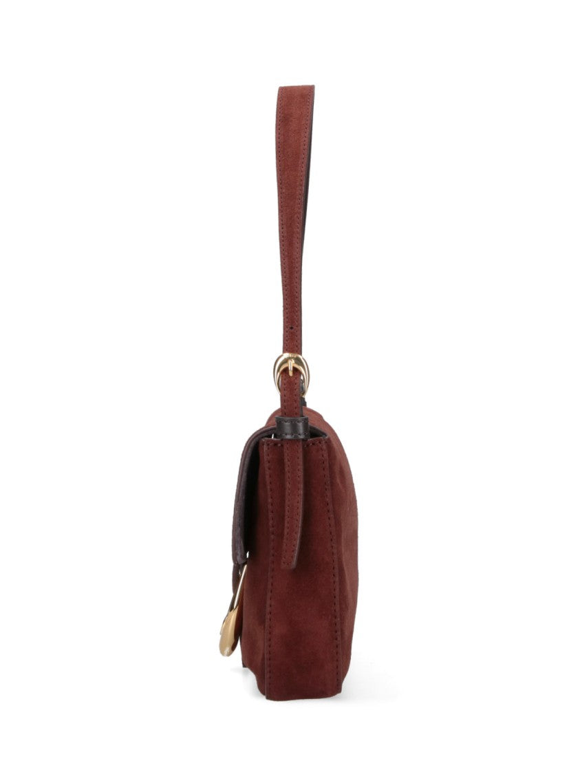 Staud "Harlow" Shoulder Bag – Brown