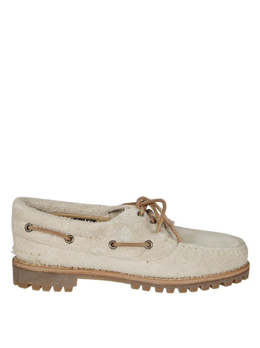 Timberland Natural Suede Noreen Boat Shoes