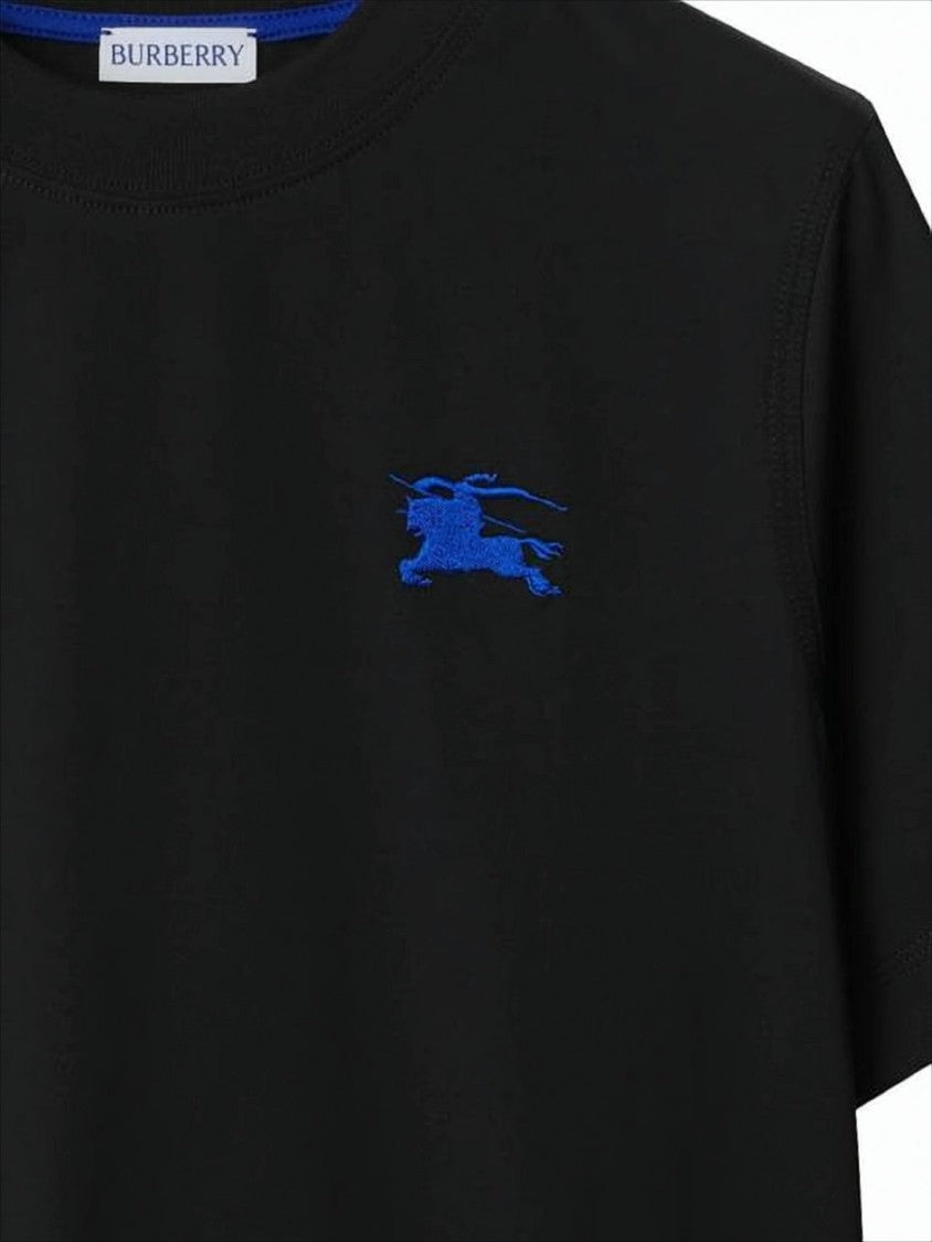 Burberry Black Cropped T-Shirt