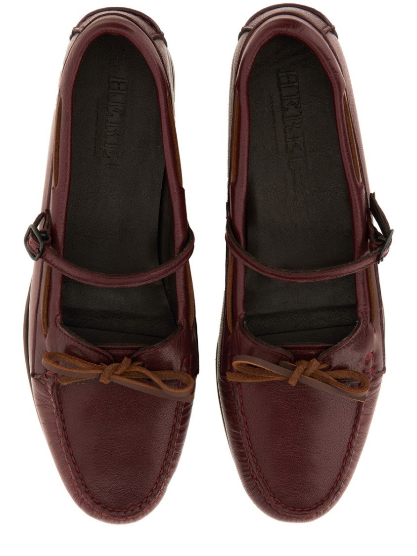 Hereu "Mary Jane Lorea Supple Shiny" Moccasins