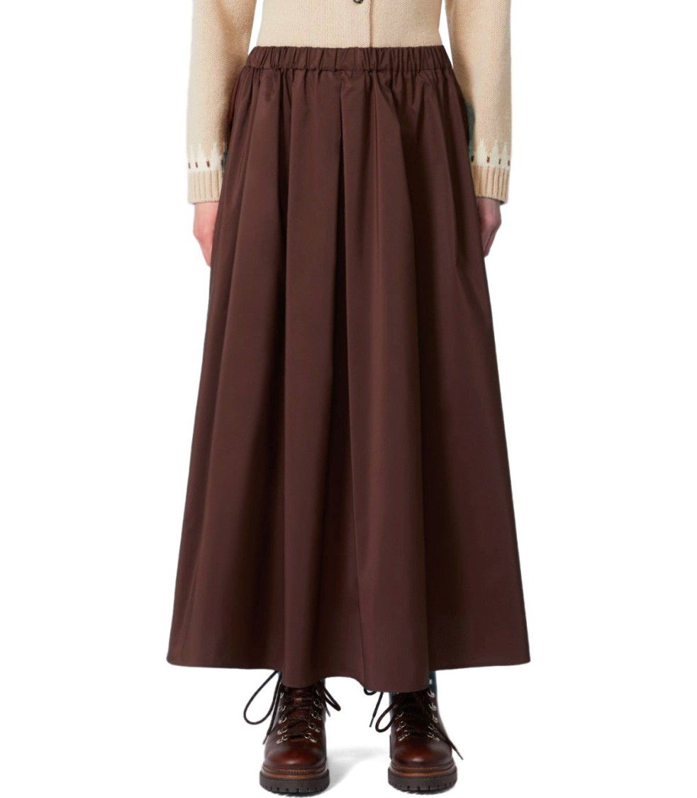 Max Mara Bruno1234 Brown Long Skirt