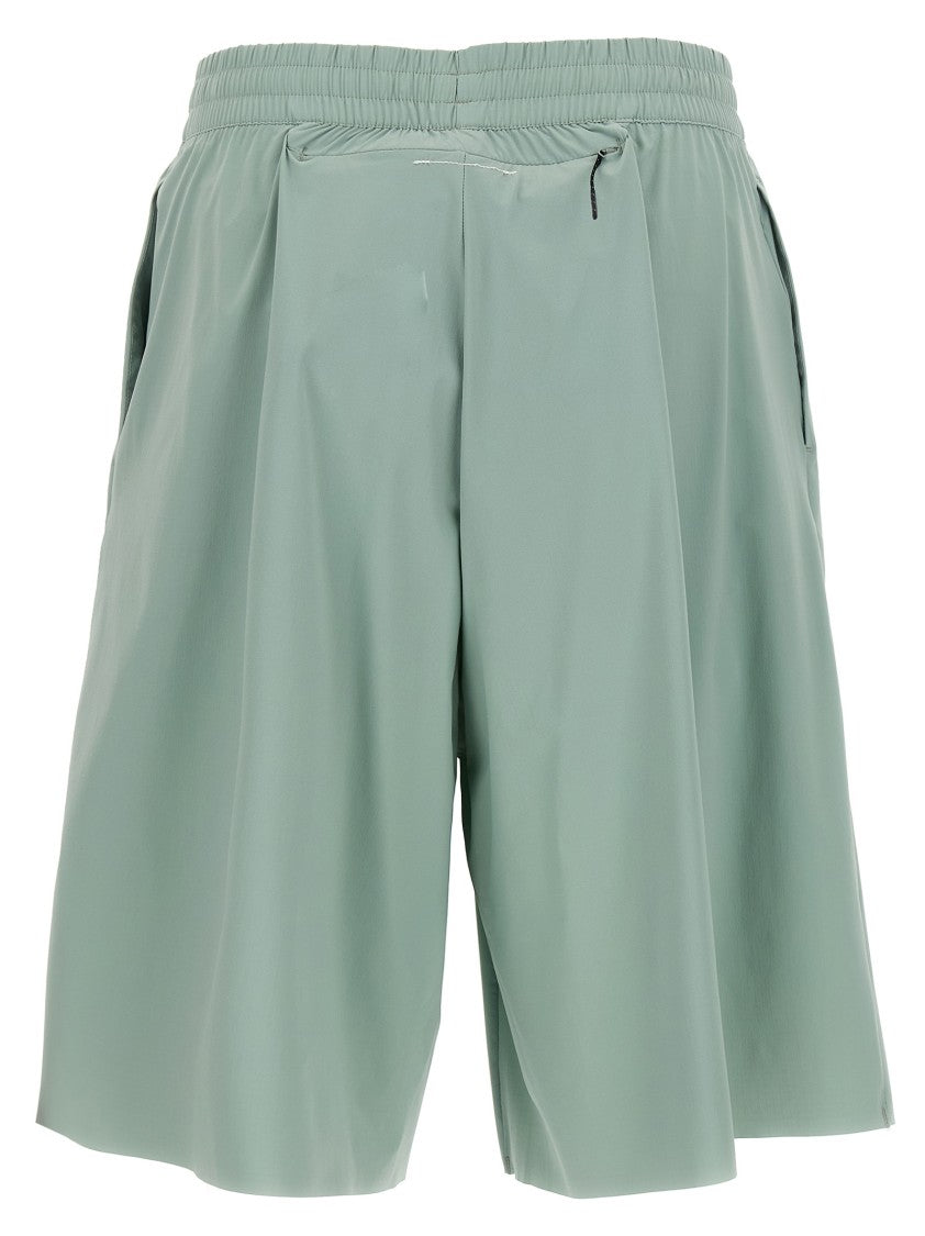 Mm6 By Maison Margiela Reflective Tech Fabric Bermuda Shorts