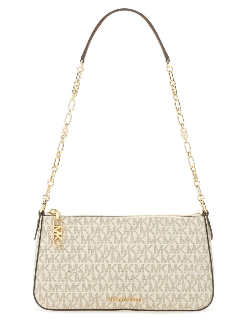 Michael Michael Kors Rectangular Medium Clutch With Gold-Tone Hardware