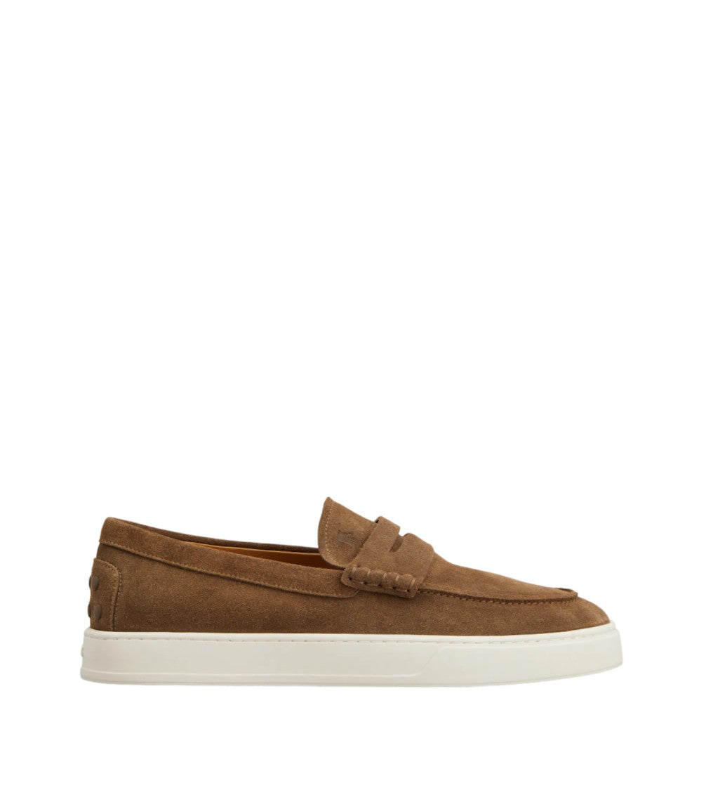 Tod's Handstitched Suede Loafers