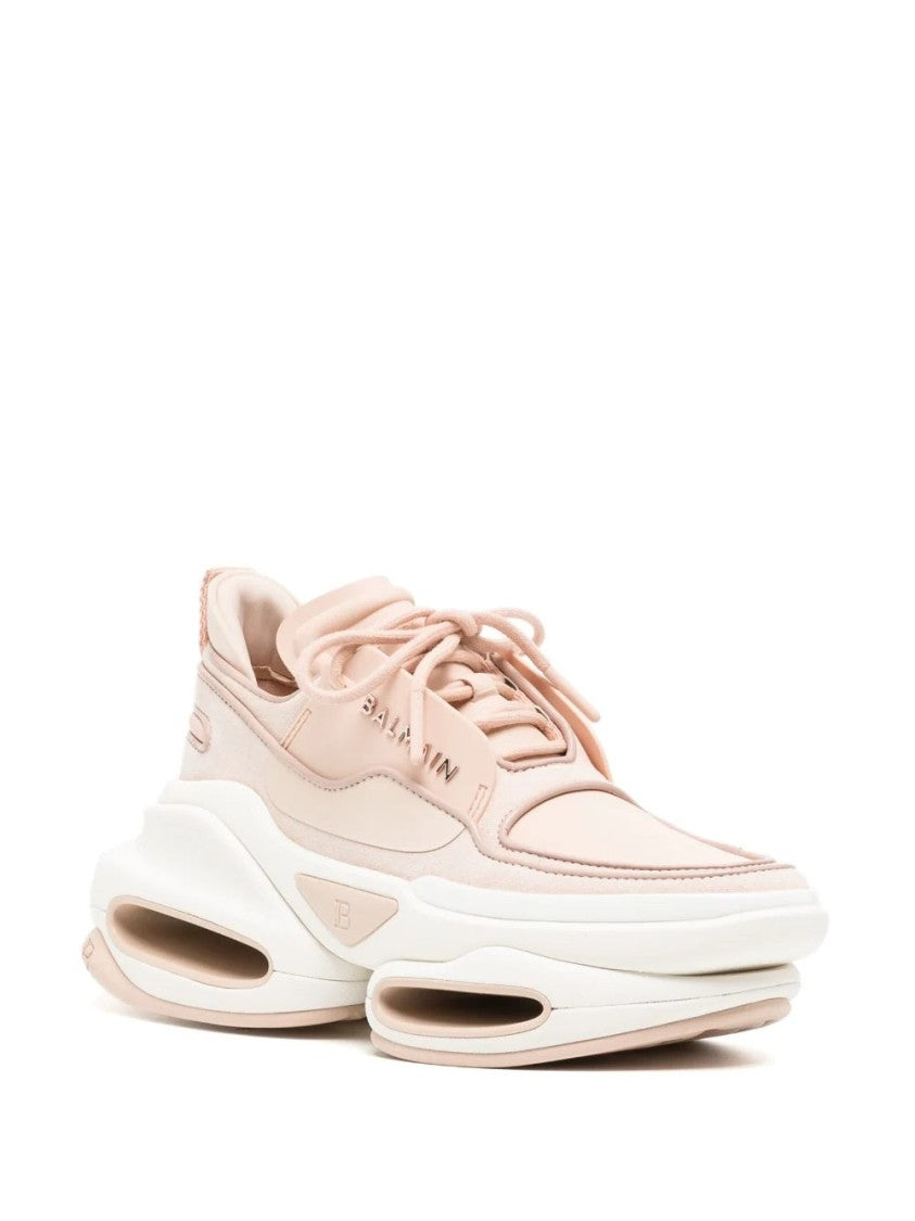 Balmain B Bold Low-Rubberized Sneakers