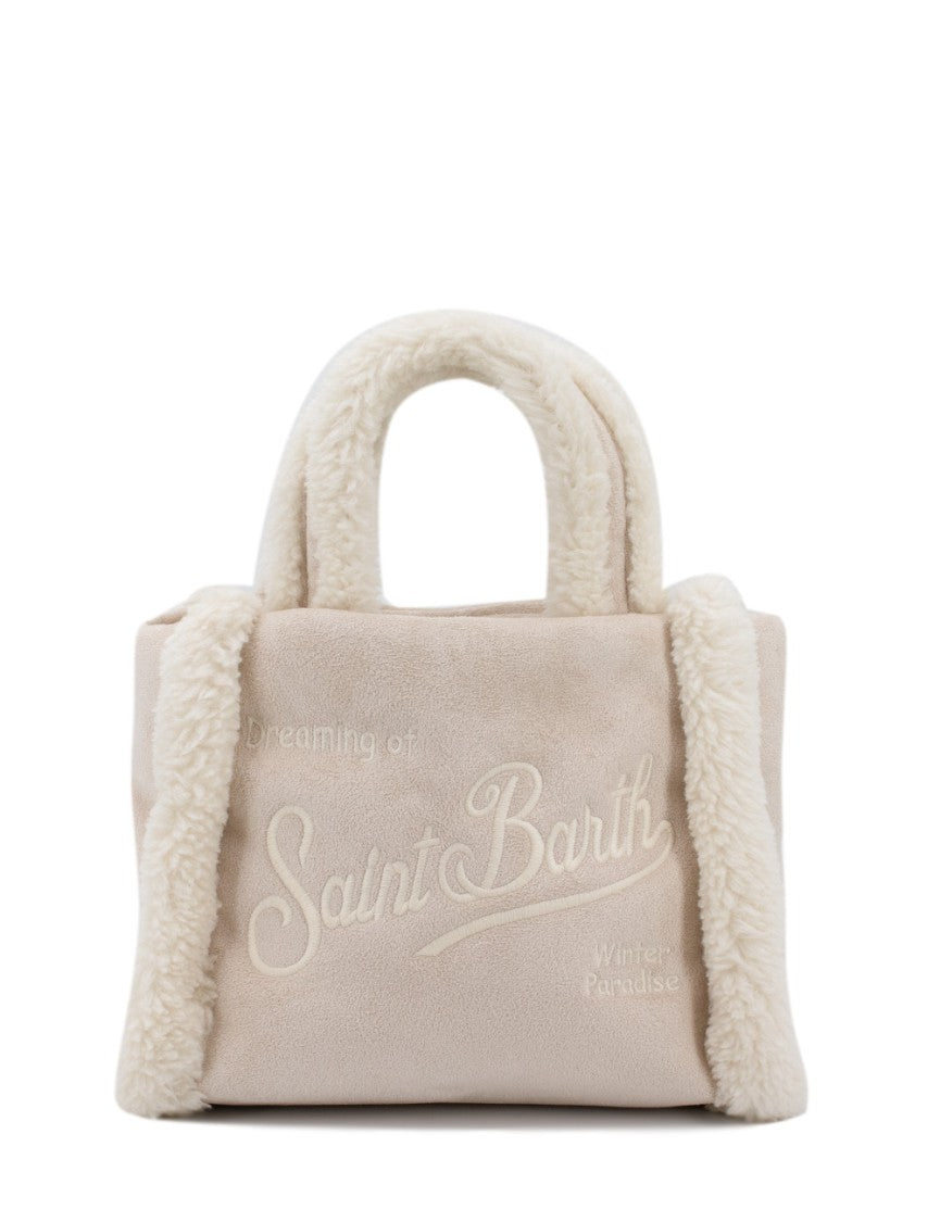 Mc2 Saint Barth Soft Plush Handbag With Cozy Handles