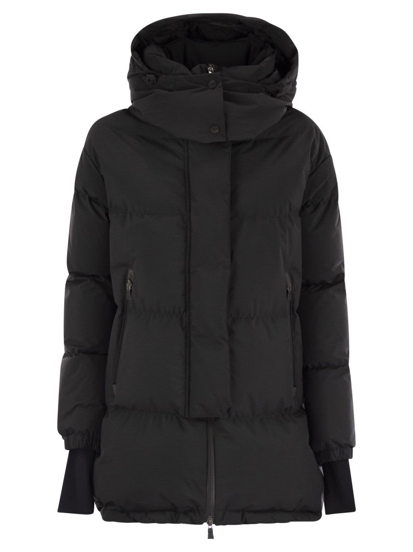 Herno Medium 2-Layer Hooded Down Jacket