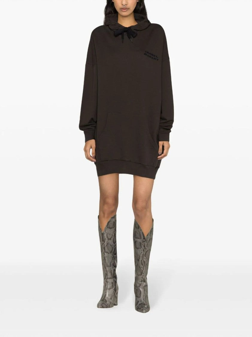 Isabel Marant Solena Logo-Embroidered Hoodie