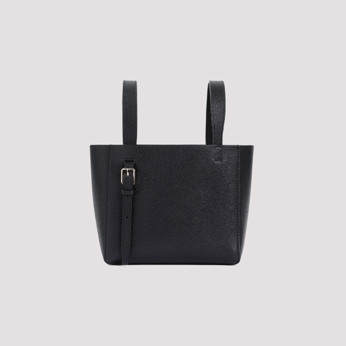 Valextra Black Bucket Mini Bag