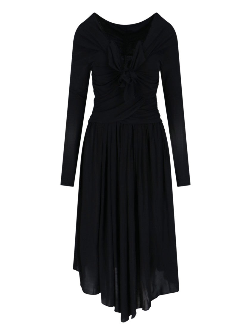 Isabel Marant Draped Maxi Dress – Black