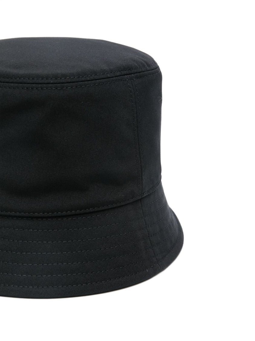 Moncler Bucket Hat With Structured Design And Logo Patch