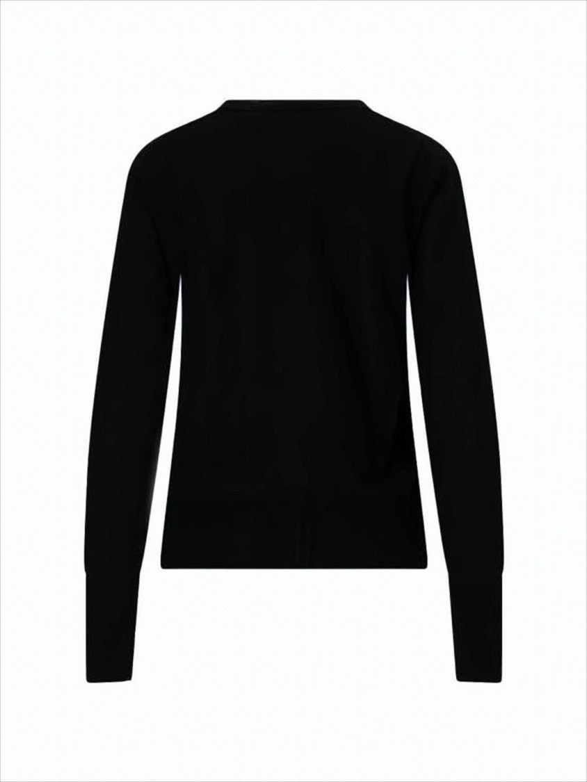 Vivienne Westwood Tailored Black Cardigan With Round Neckline