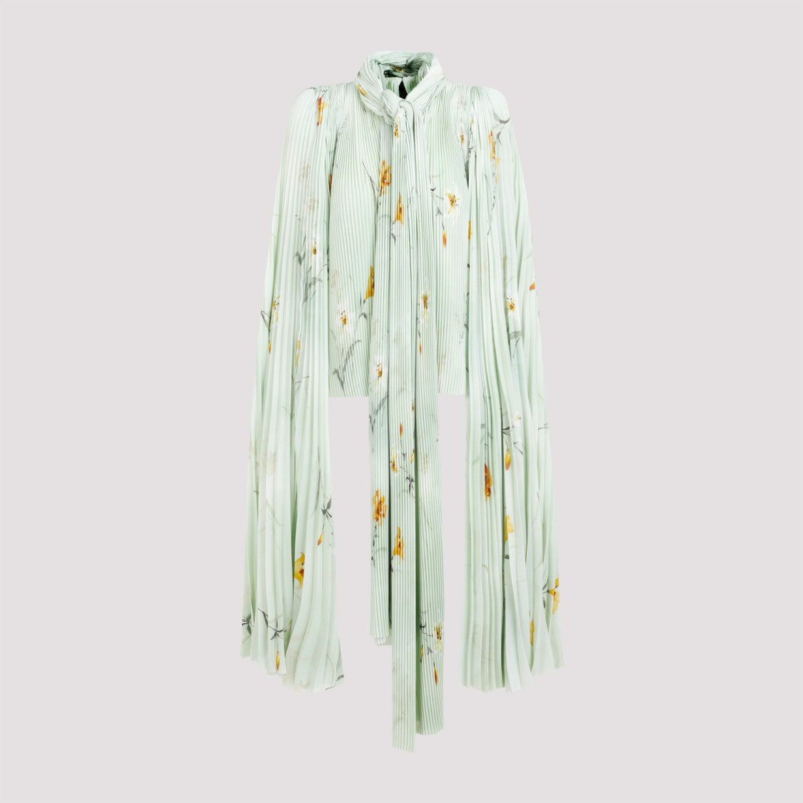 Balenciaga Green Polyester Blouse