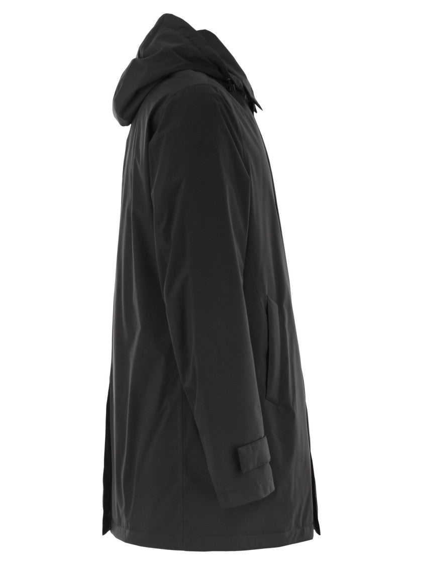 Herno Waterproof 2-Layer Laminar Fabric Coat