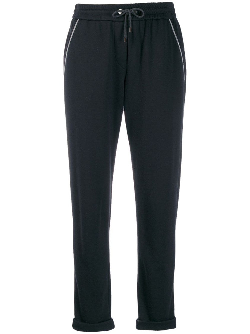 Brunello Cucinelli Cotton Tracksuit Bottoms