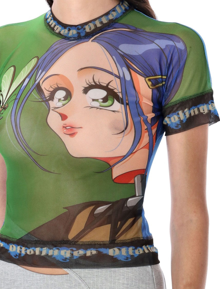 Ottolinger Mesh Manga Tshirt