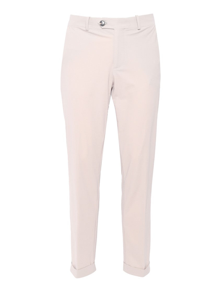 Rrd Tailored Neutrals Micro Chino Pants With Rolled Cuffs