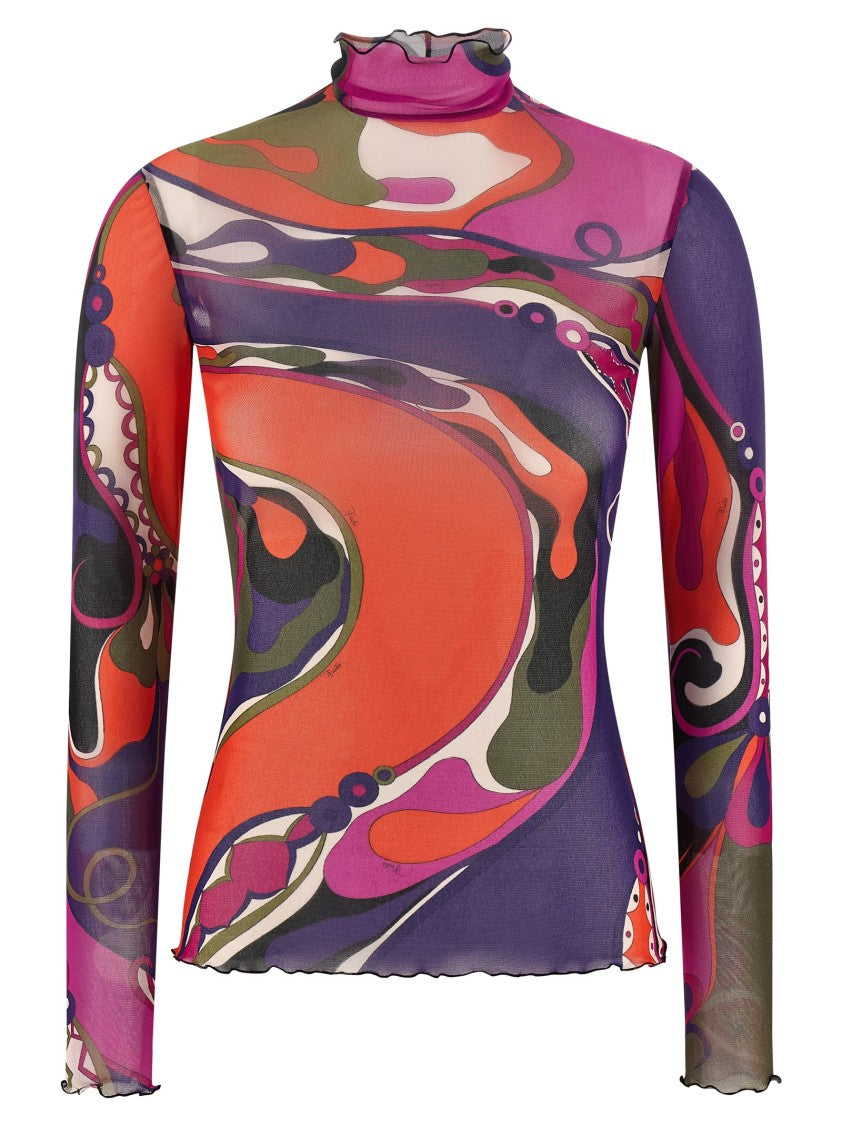 Emilio Pucci Tulle Sweater