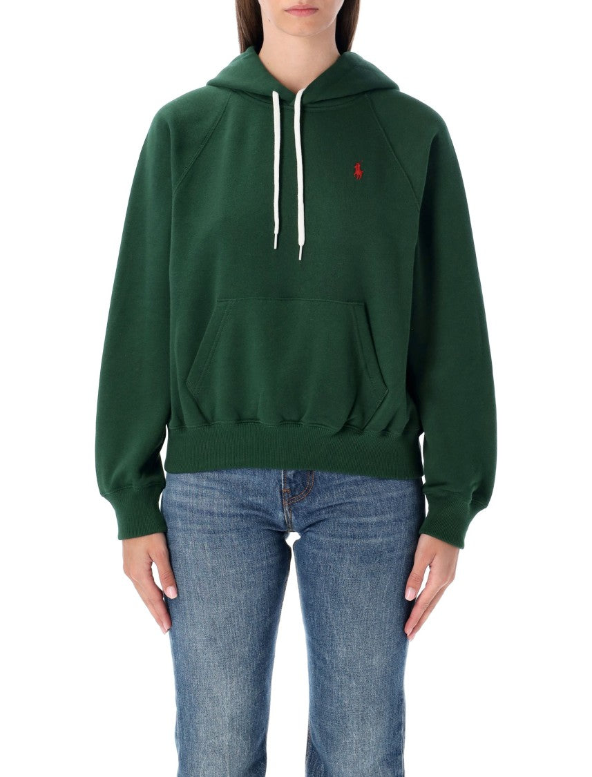 Polo Ralph Lauren Green Cotton Blend Hoodie