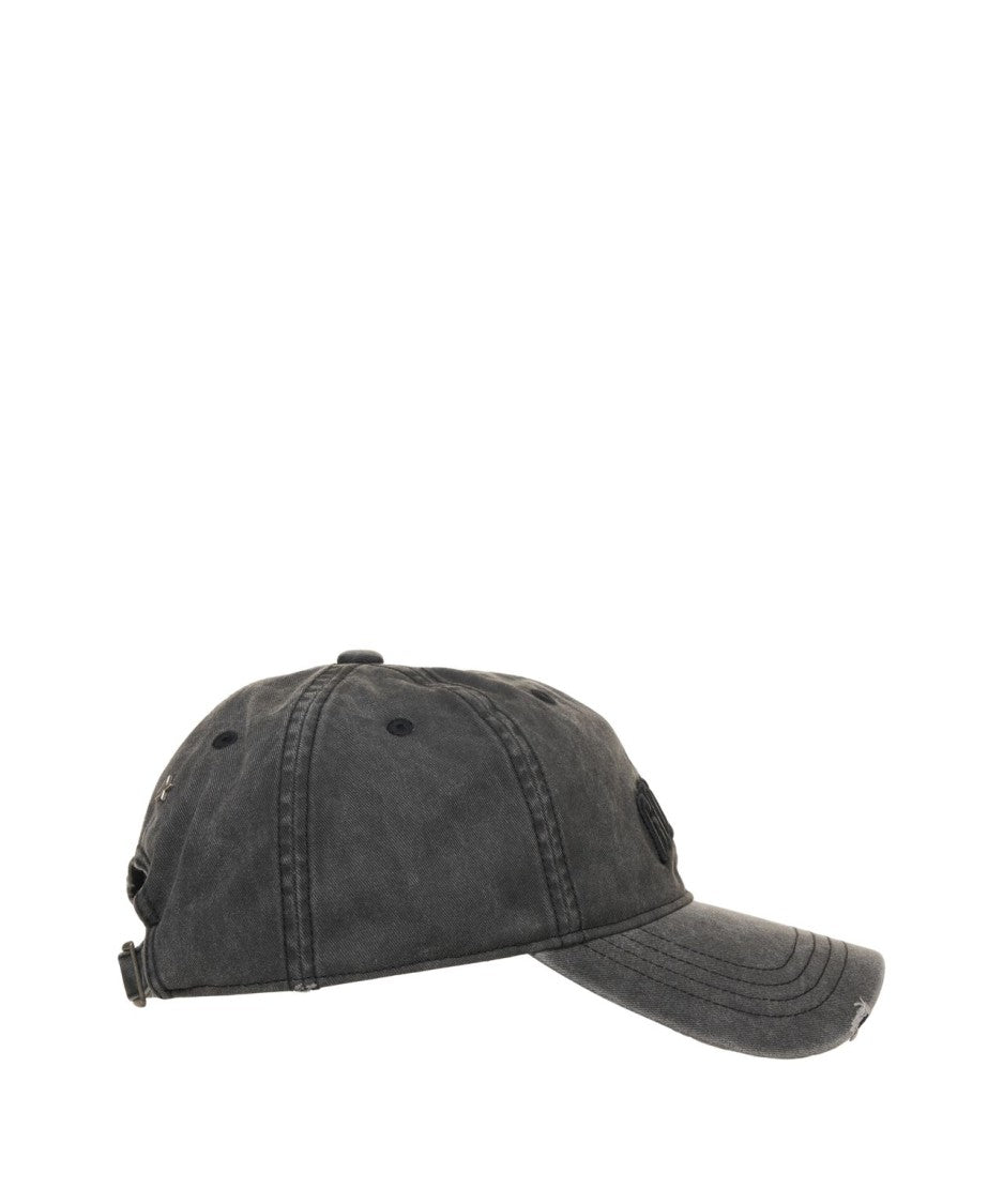 Golden Goose Baseball Cap With Logo Embroidery