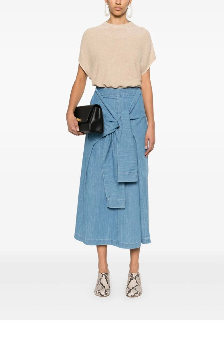 Fabiana Filippi Flowing Maxi Skirt